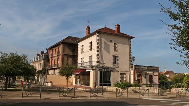 Visite virtuelle 360° Google Street View - Hotel des 2 Gares (Hôtel / Gîte) à Auxerre Yonne
