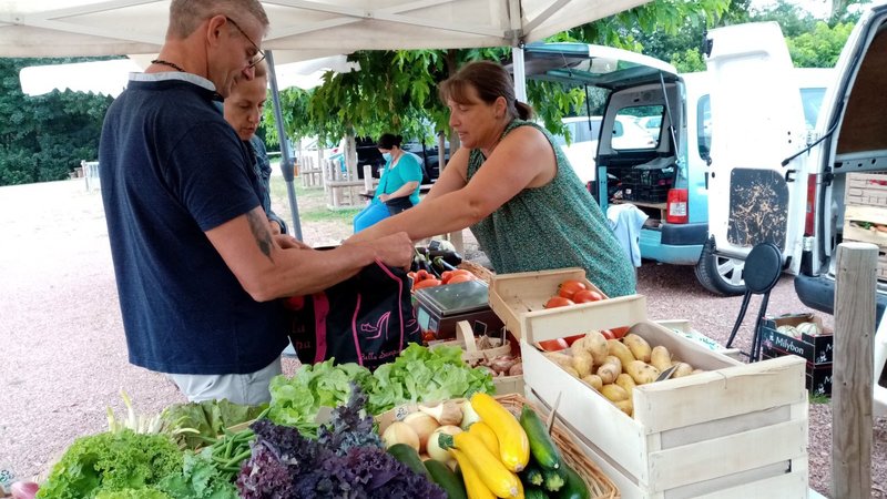 Mercredi Marché de Perreux